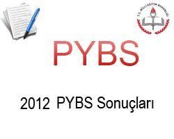 Pybs 2012 sonuçları